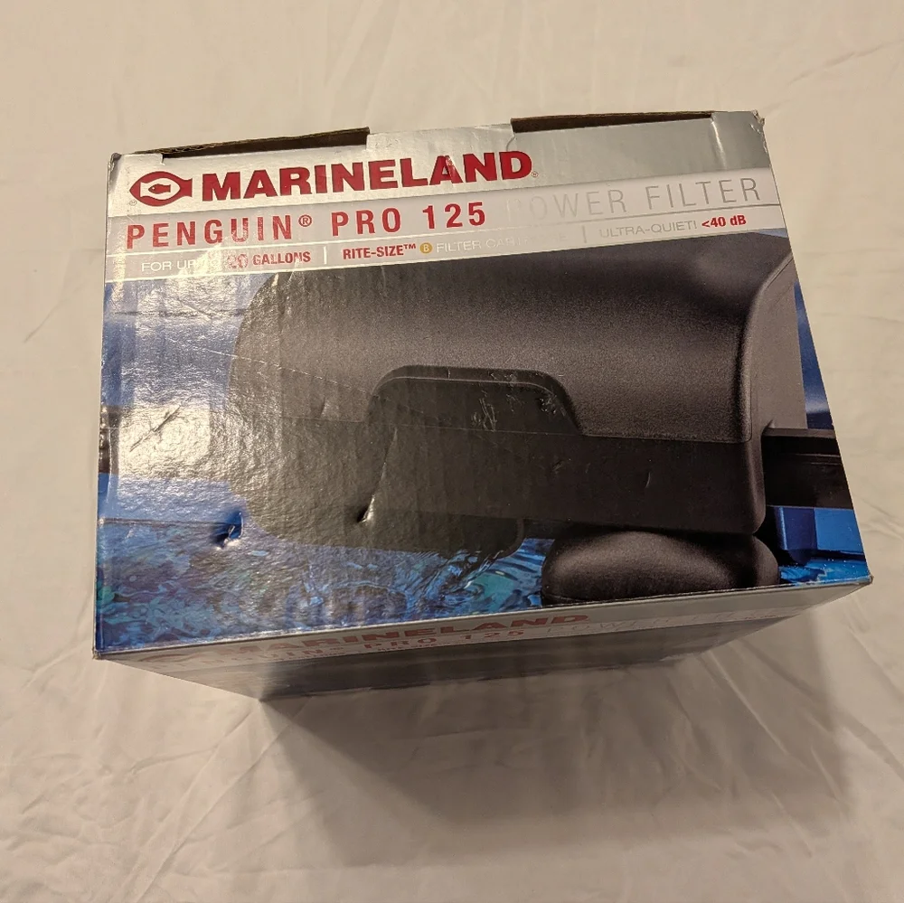 Marineland 125 Penguin PRO Power Filter, Multi-Stage Aquarium Filtration